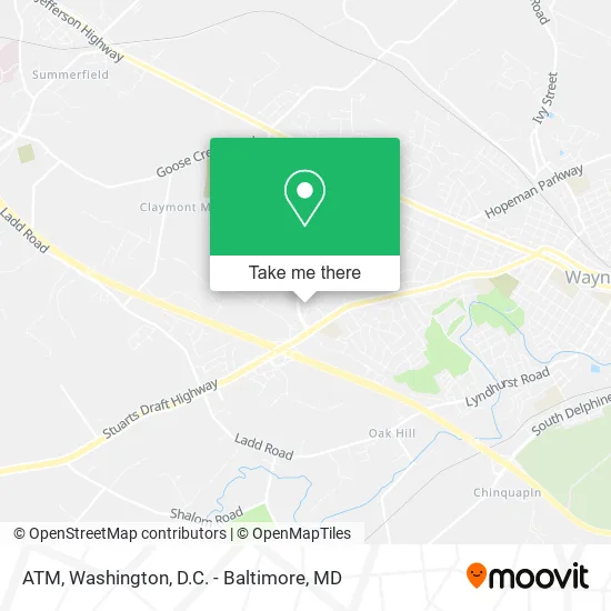 ATM map