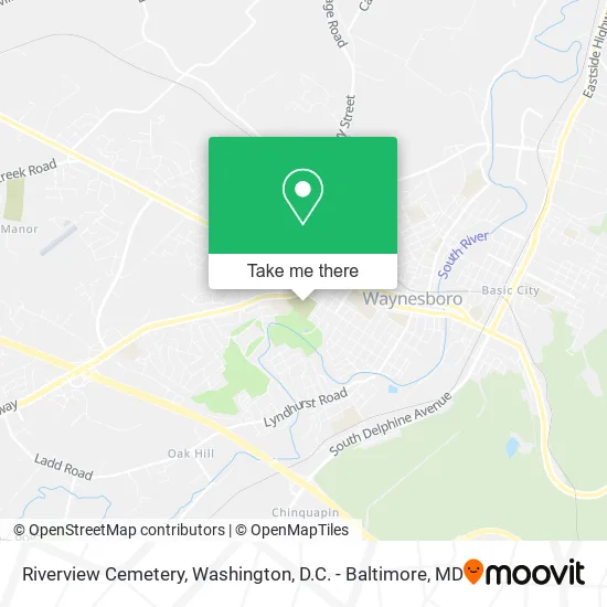 Riverview Cemetery map