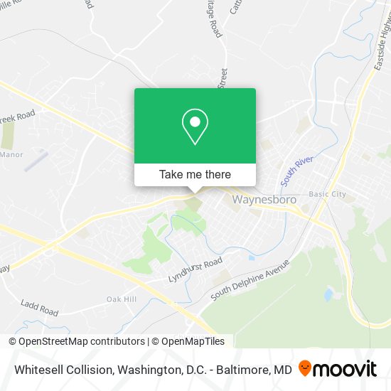 Whitesell Collision map