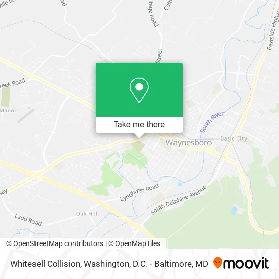 Whitesell Collision map