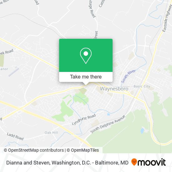 Dianna and Steven map