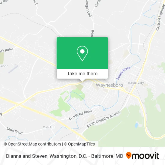 Dianna and Steven map