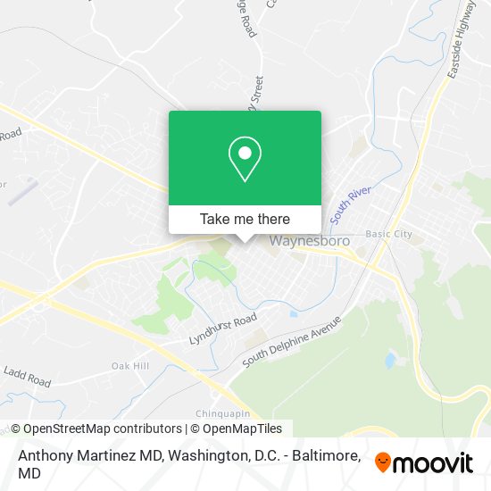 Anthony Martinez MD map