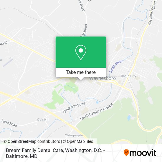 Bream Family Dental Care map