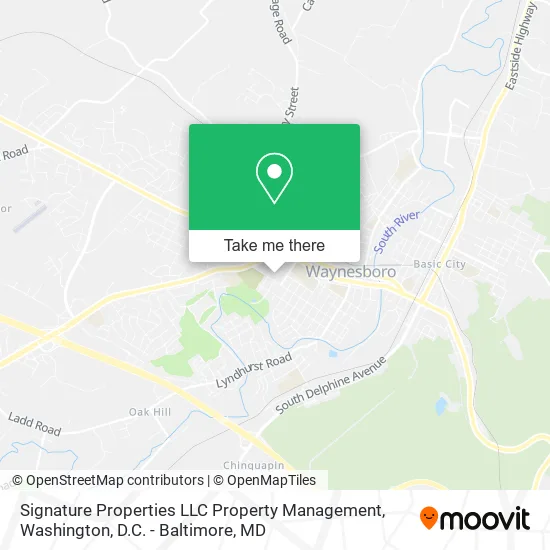 Signature Properties LLC Property Management map