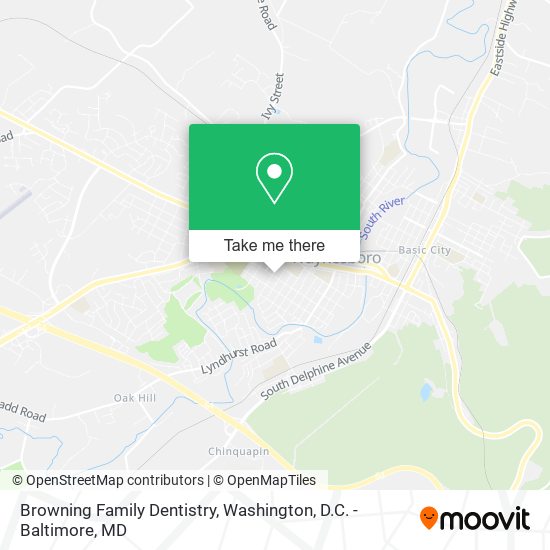 Browning Family Dentistry map