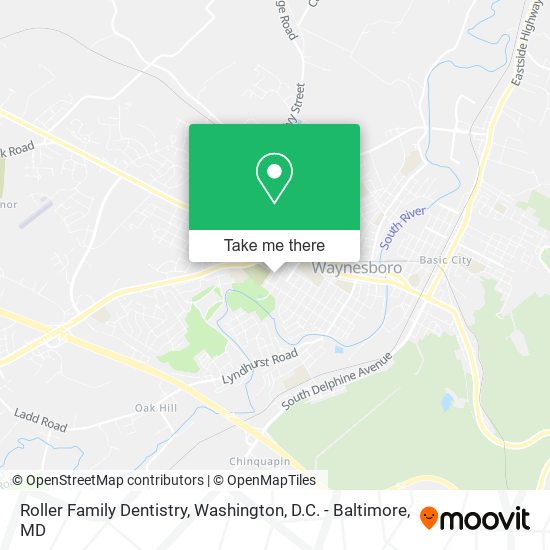 Roller Family Dentistry map