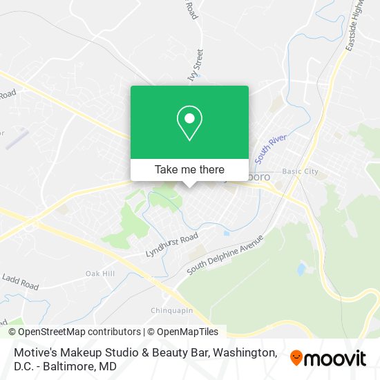 Motive's Makeup Studio & Beauty Bar map