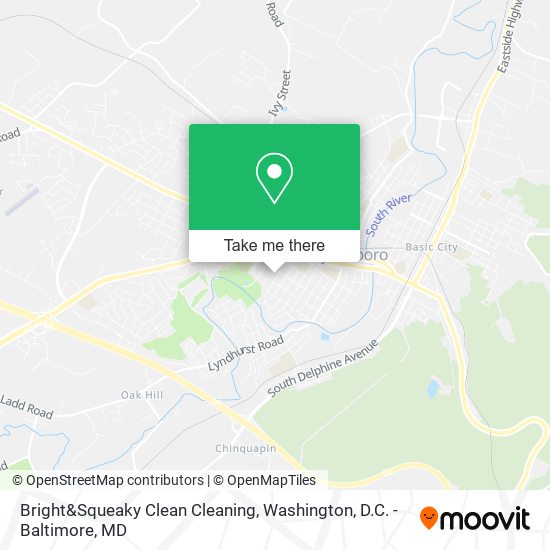 Bright&Squeaky Clean Cleaning map