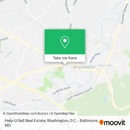 Help-U-Sell Real Estate map