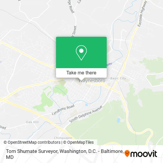 Tom Shumate Surveyor map