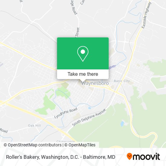 Roller's Bakery map