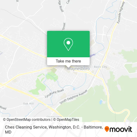 Ches Cleaning Service map