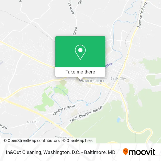Mapa de In&Out Cleaning