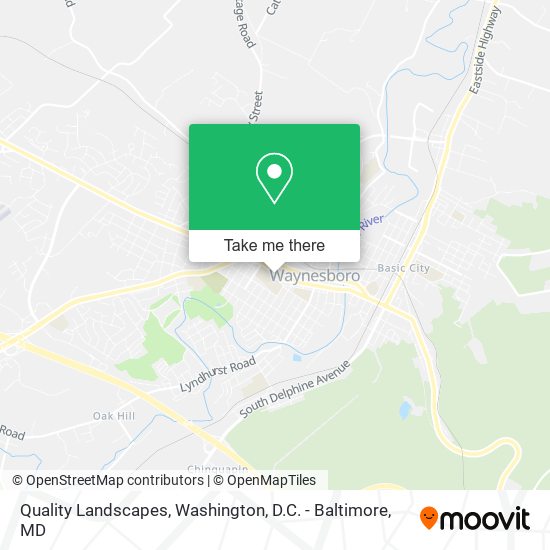 Mapa de Quality Landscapes