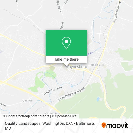 Quality Landscapes map