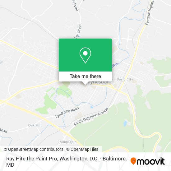 Ray Hite the Paint Pro map