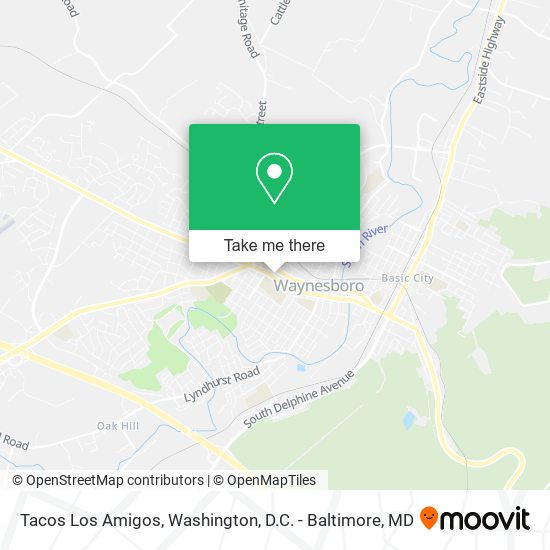 Tacos Los Amigos map