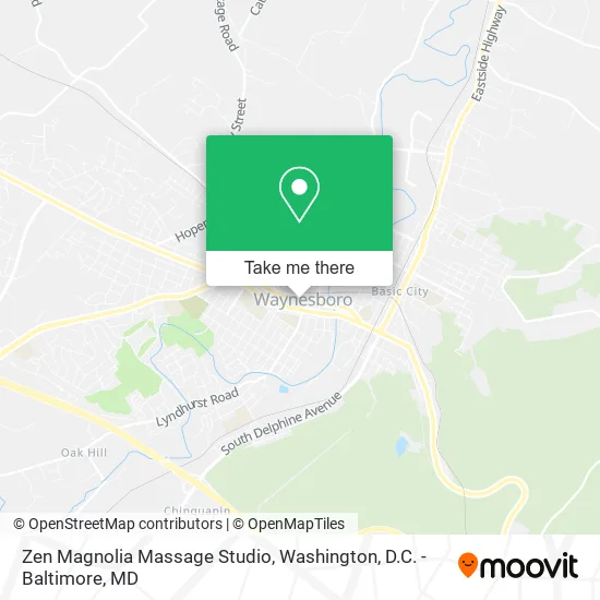 Zen Magnolia Massage Studio map