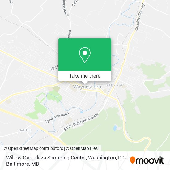 Willow Oak Plaza Shopping Center map