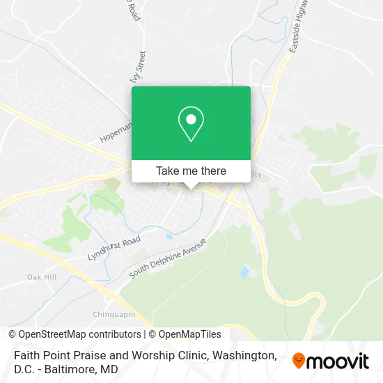 Faith Point Praise and Worship Clinic map