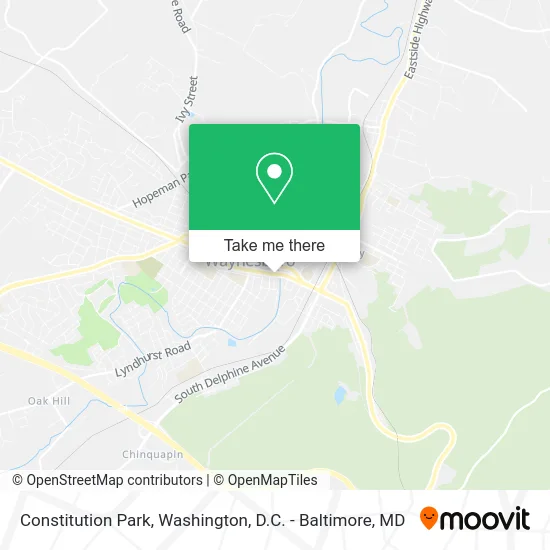 Constitution Park map