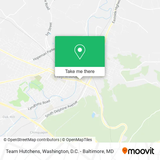 Mapa de Team Hutchens