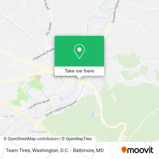 Team Tires map