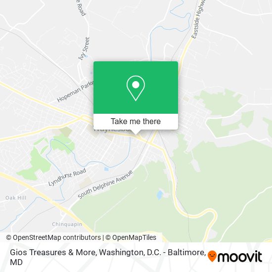 Mapa de Gios Treasures & More