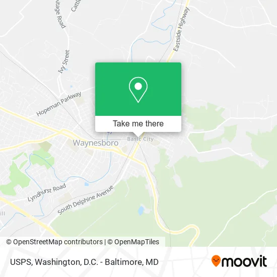 USPS map