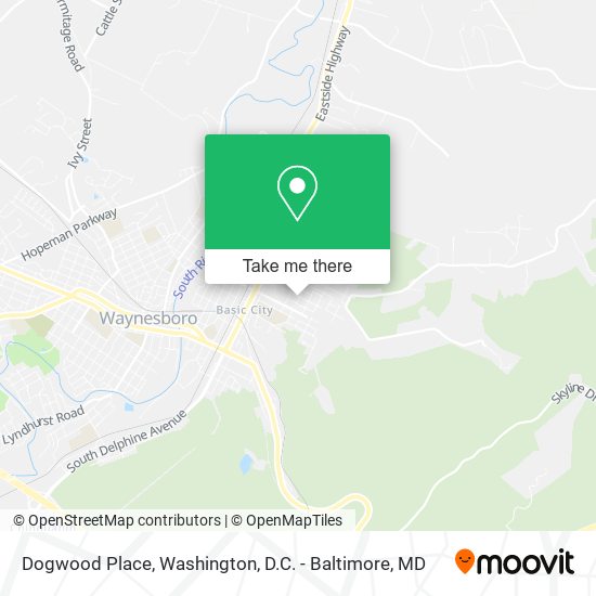 Mapa de Dogwood Place