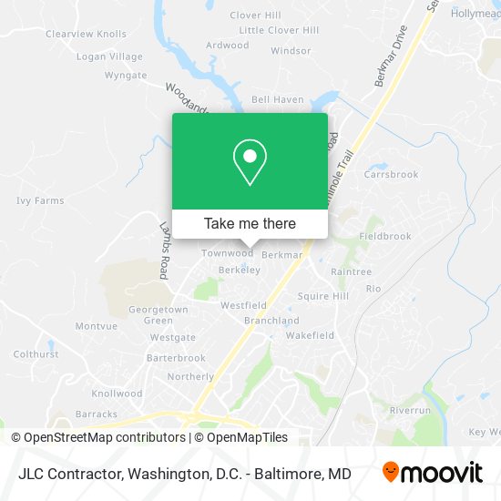 Mapa de JLC Contractor