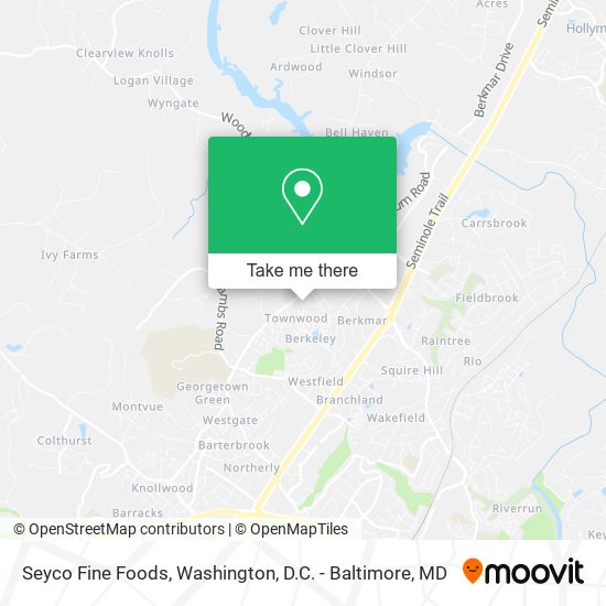 Seyco Fine Foods map