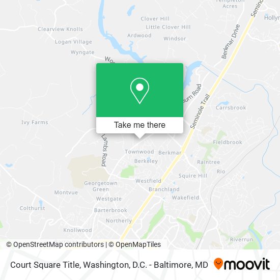 Court Square Title map