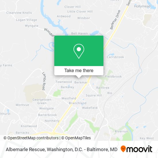Albemarle Rescue map