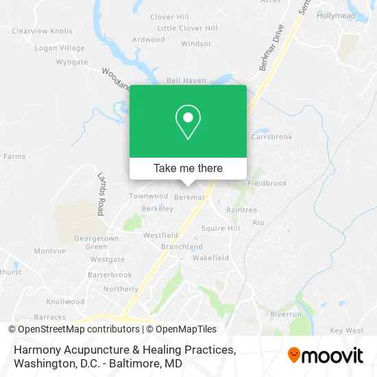 Harmony Acupuncture & Healing Practices map