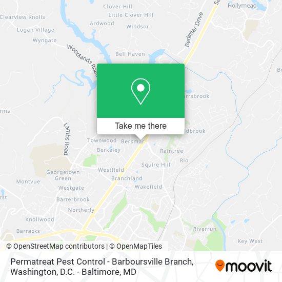 Mapa de Permatreat Pest Control - Barboursville Branch