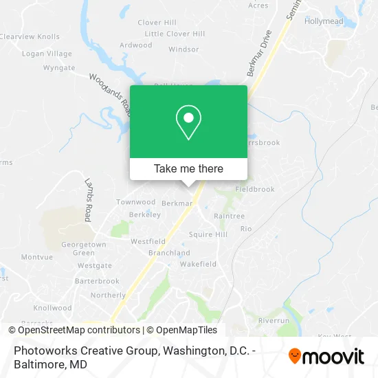 Photoworks Creative Group map