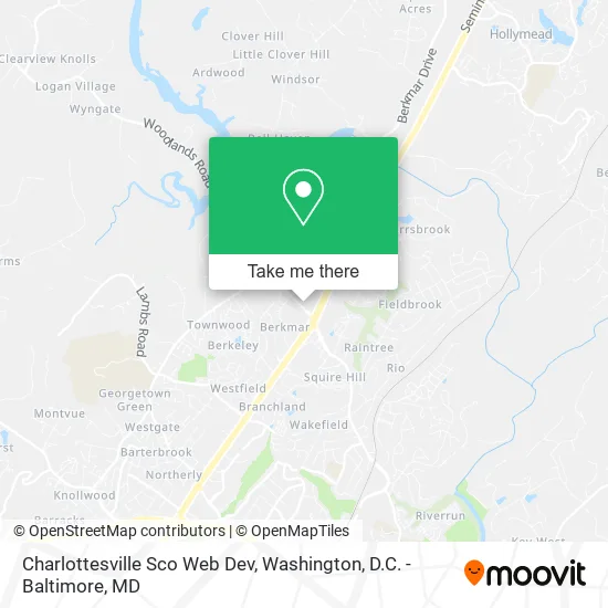 Charlottesville Sco Web Dev map