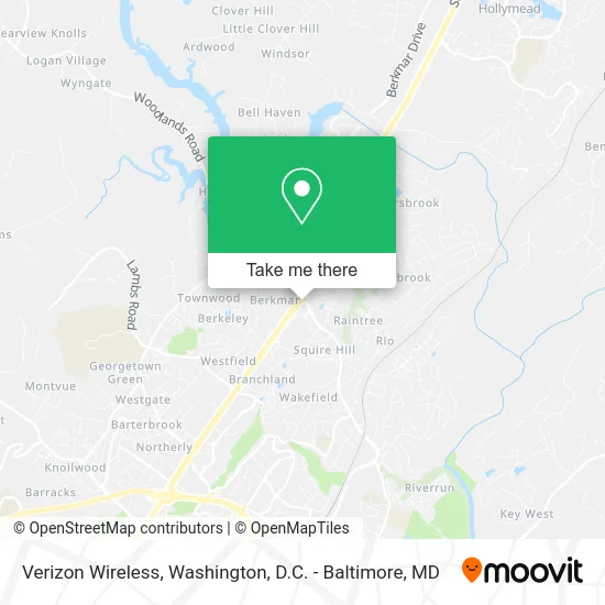 Verizon Wireless map