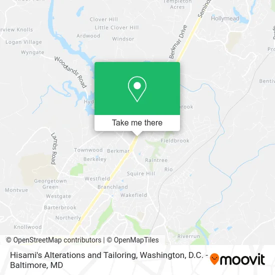 Hisami's Alterations and Tailoring map