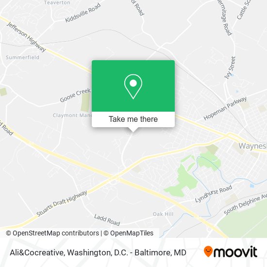 Ali&Cocreative map