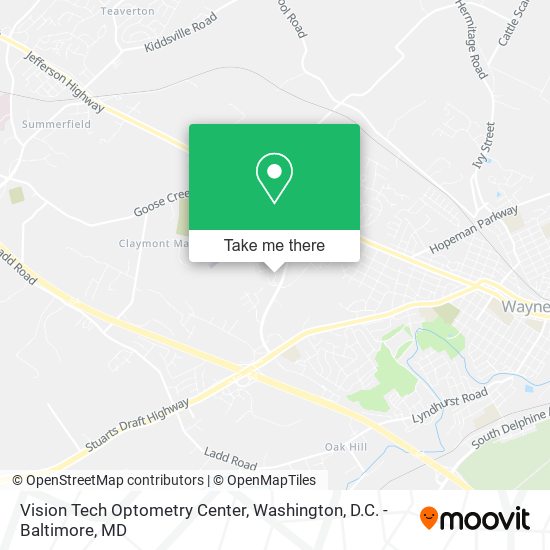 Vision Tech Optometry Center map