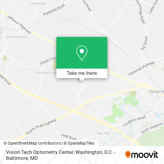 Vision Tech Optometry Center map