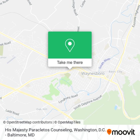 Mapa de His Majesty Paracletos Counseling