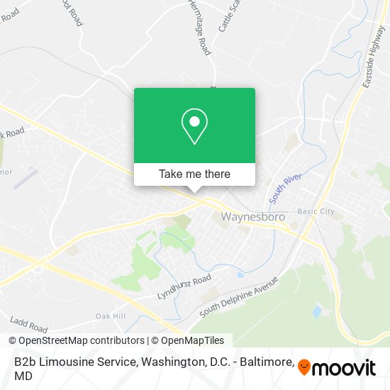 Mapa de B2b Limousine Service