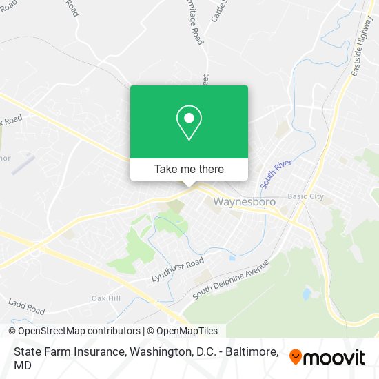 State Farm Insurance map