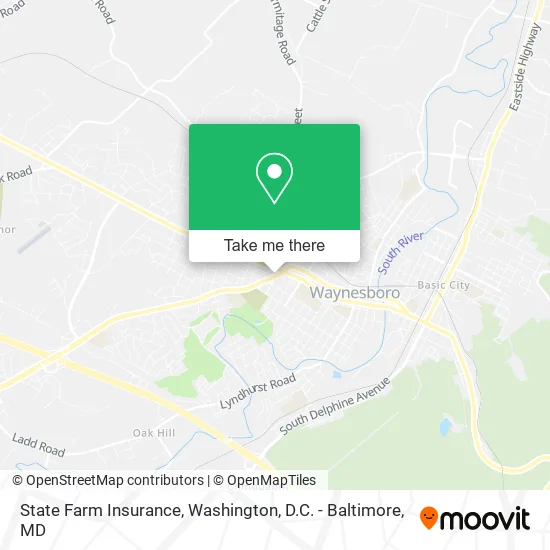 State Farm Insurance map