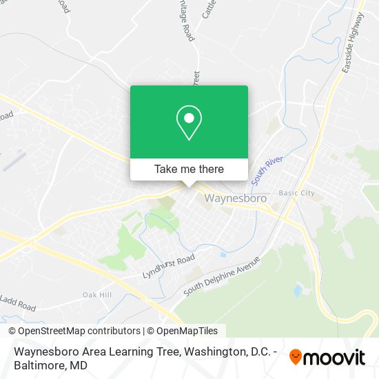 Waynesboro Area Learning Tree map