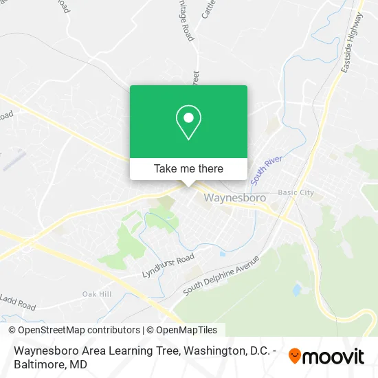 Waynesboro Area Learning Tree map